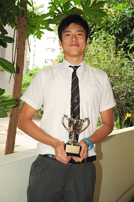 陳志威曾獲「中銀香港紫荊盃」傑出運動員獎。(資料圖片)