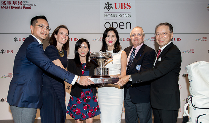 Press conference of UBS Hong Kong Golf Open 2016 Charity Cup