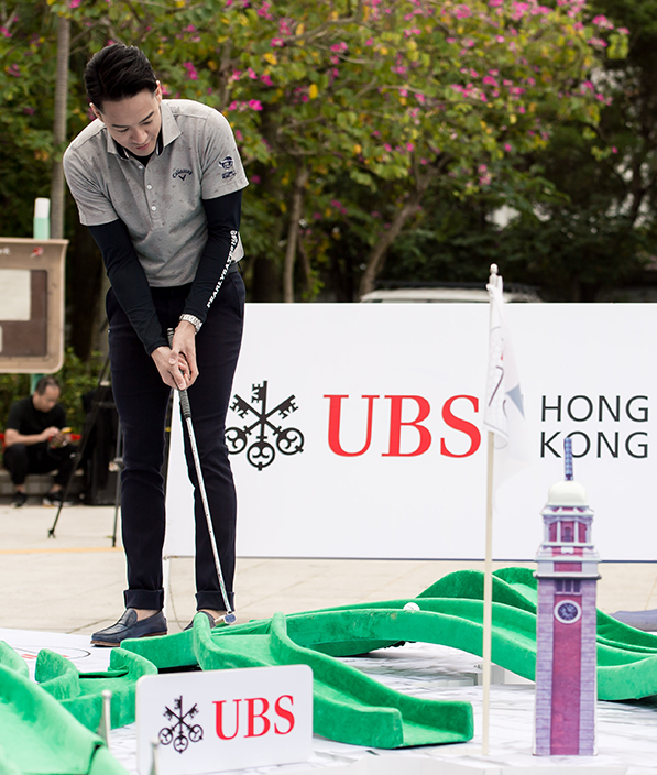 HK18 social  activity of UBS Hong Kong Golf Open 2016 at Quarry Bay Park, Hong Kong on 24 November 2016, Hong Kong, China    Photo by Ike Li / Ike Images