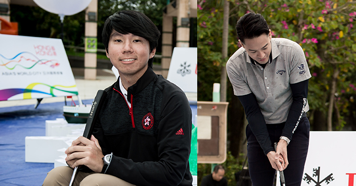 HK18 social  activity of UBS Hong Kong Golf Open 2016 at Quarry Bay Park, Hong Kong on 24 November 2016, Hong Kong, China    Photo by Ike Li / Ike Images