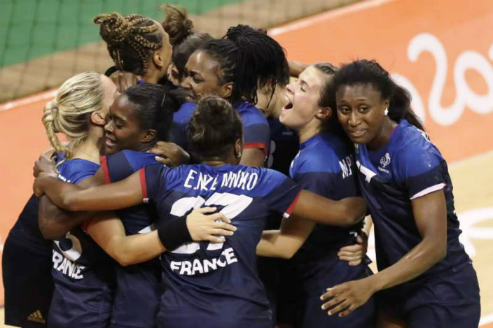 法國隊獲得銀牌 （AP圖片）