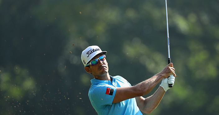 HONG KONG - DECEMBER 09:  Rafa Cabrera Bello of Spain plays his second shot on the 11th hole during the second round of the USB Hong Kong Open at The Hong Kong Golf Club on December 9, 2016 in Hong Kong, Hong Kong.  (Photo by Warren Little/Getty Images)