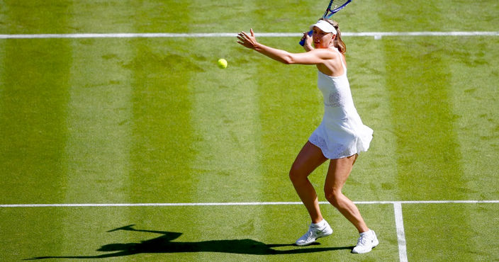 during day one of the Wimbledon Lawn Tennis Championships at the All England Lawn Tennis and Croquet Club on June 29, 2015 in London, England.
