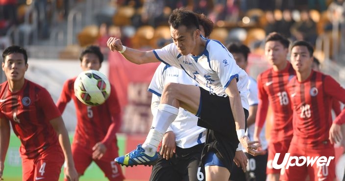 吳偉安在2015年初仍代表廣東踢省港盃 資料圖片