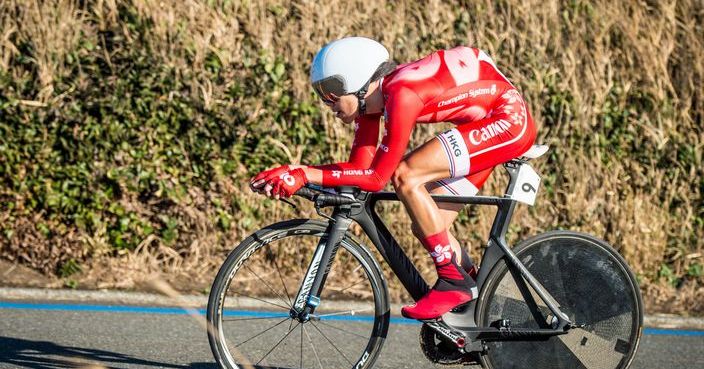 馮嘉豪在2016年亞錦賽曾獲男子U23個人計時賽銀牌 亞洲單車聯會圖片