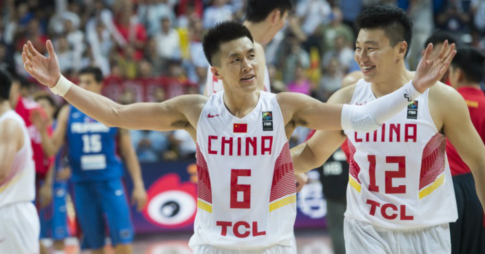 郭艾倫(左)、李根都在藍隊集訓名單 FIBA圖片