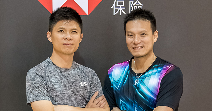 Certificate presentation ceremony during  HSBC Insurance Let's Play Badminton Coaching Clinic at EFS West Island School, Pokfulam,, Hong Kong, on 11  August 2018, Hong Kong SAR, China.  Photo by : Ike Li / Ike Images