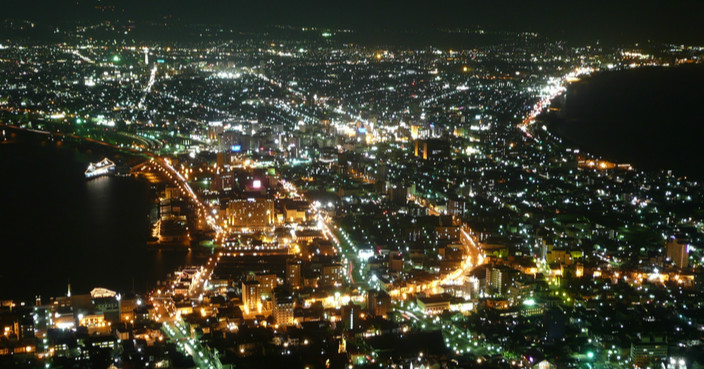 北海道函館市夜景 函館市官式觀光情報圖片