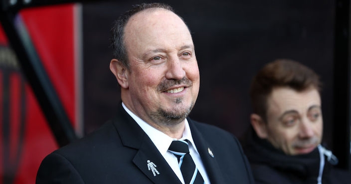 BOURNEMOUTH, ENGLAND - FEBRUARY 24: Rafael Benitez Manager / head coach of Newcastle United during the Premier League match between AFC Bournemouth and Newcastle United at Vitality Stadium on February 24, 2018 in Bournemouth, England. (Photo by Catherine Ivill/Getty Images)